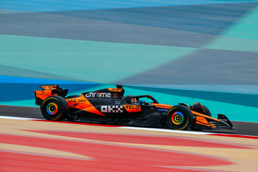 MCLAREN BAHRAIN TEST 1