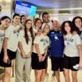 Καραλής, Τεντόγλου: Συνάντηση στο αεροδρόμιο με την Εθνική Νέων Γυναικών