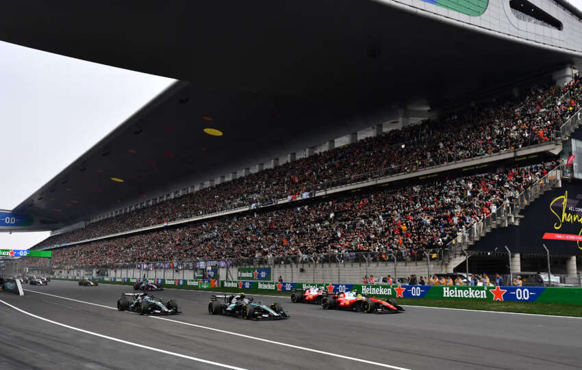 Η εκκίνηση του Grand Prix Κίνας